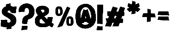 Buffalo Soldier otf (400) Font OTHER CHARS