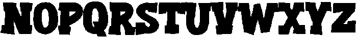Buffalo Soldier otf (400) Font UPPERCASE