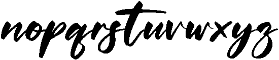 Buffalo otf (400) Font LOWERCASE