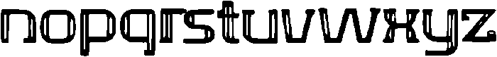 Bufo ttf (400) Font LOWERCASE