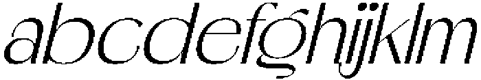 Bugery Gantik Italic otf (400) FONT