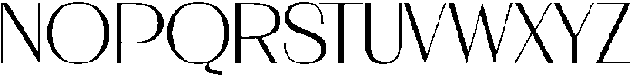Bugery Gantik otf (400) Font UPPERCASE