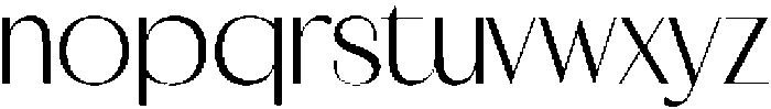 Bugery Gantik otf (400) Font LOWERCASE