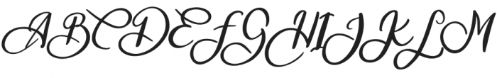 Bugie otf (400) Font UPPERCASE