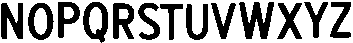Bugine ttf (400) Font LOWERCASE
