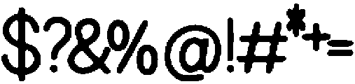Buho ttf (400) Font OTHER CHARS