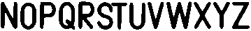 Buho ttf (400) Font LOWERCASE