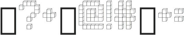Building Blocks ttf (400) Font OTHER CHARS