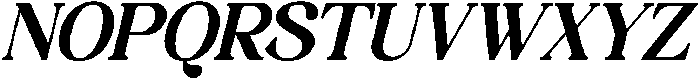 Builds Haven Italic otf (400) Font UPPERCASE