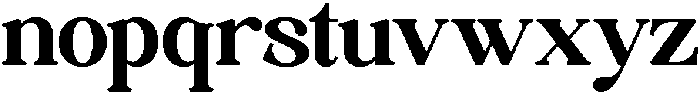 Builds Haven otf (400) Font LOWERCASE