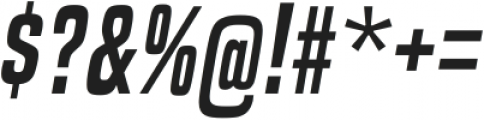 Built SemiBold Italic otf (600) Font OTHER CHARS