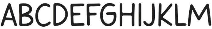 Bukukoo Regular otf (400) Font UPPERCASE