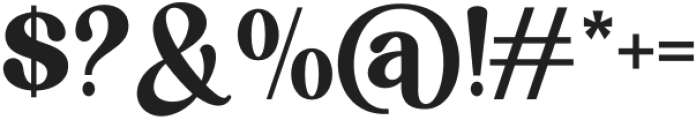 BulgariClub-Regular otf (400) Font OTHER CHARS