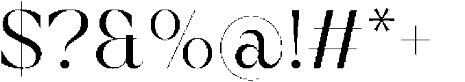 BulgariaRegular otf (400) Font OTHER CHARS