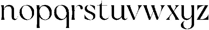 BulgariaRegular otf (400) Font LOWERCASE