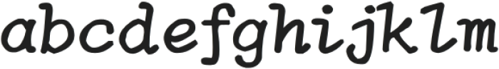 Bulgati-Bold otf (700) Font LOWERCASE