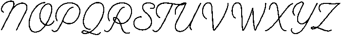 Bulgis Variable ttf (400) Font UPPERCASE