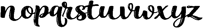 Buliga Script otf (400) Font LOWERCASE