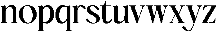 Bulings Nature otf (400) Font LOWERCASE
