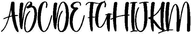 Bulky Regular otf (400) Font UPPERCASE
