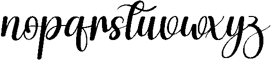 Bulky Regular otf (400) Font LOWERCASE