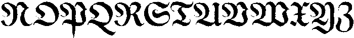 BulldachLettra-Distressed otf (400) Font UPPERCASE