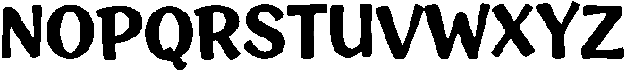 Bulldog Regular otf (400) Font UPPERCASE