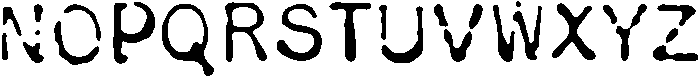 Bullet Sans TM Regular otf (400) Font UPPERCASE