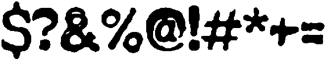 Bullet Serif TM Regular otf (400) Font OTHER CHARS