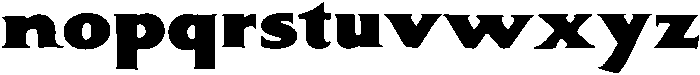 Bulletin Regular otf (400) Font LOWERCASE