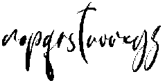 Bullseye otf (400) Font LOWERCASE