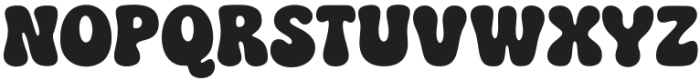 Bultik Regular otf (400) Font UPPERCASE
