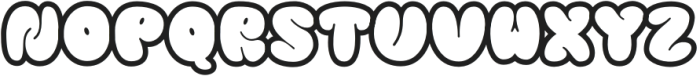 Bumbel Outline otf (400) Font UPPERCASE