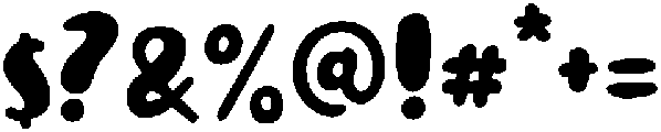 Bumble Regular otf (400) Font OTHER CHARS