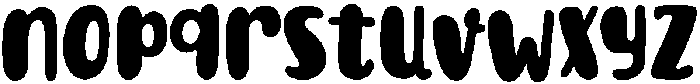 Bumble Regular otf (400) Font LOWERCASE
