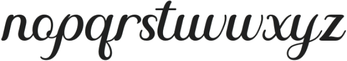 Bumble Script otf (400) Font LOWERCASE