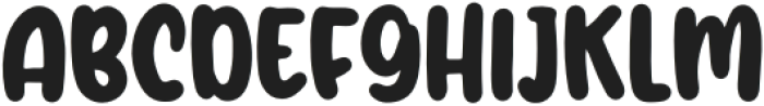 BumbleKids-Regular otf (400) Font UPPERCASE