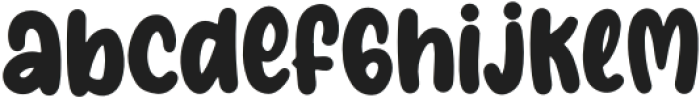 BumbleKids-Regular otf (400) Font LOWERCASE