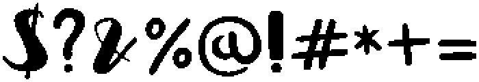 Bumblebee otf (400) Font OTHER CHARS