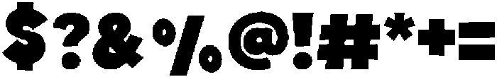 Bumboo Regular otf (400) Font OTHER CHARS