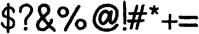 Bumpy otf (400) Font OTHER CHARS