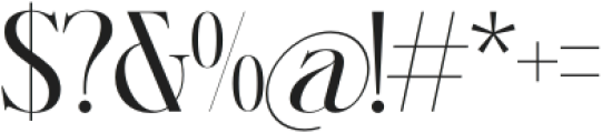 Bumteg otf (400) Font OTHER CHARS