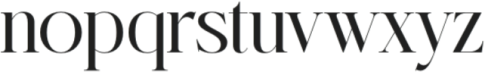 Bumteg otf (400) Font LOWERCASE