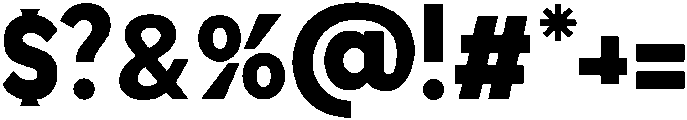 Bunder Regular otf (400) Font OTHER CHARS