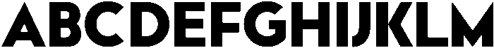 Bunder Regular otf (400) Font UPPERCASE