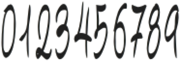 Bundey Script Black otf (900) Font OTHER CHARS