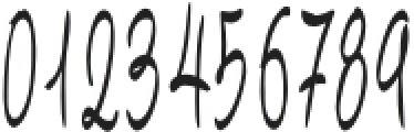 Bundey Script Bold otf (700) Font OTHER CHARS