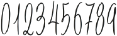 Bundey Script Regular otf (400) Font OTHER CHARS