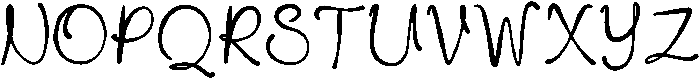 Bunelle Regular otf (400) Font UPPERCASE