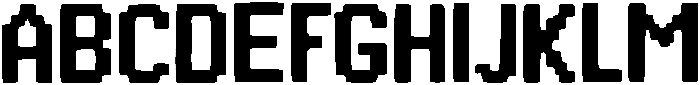 Buneti ttf (400) Font UPPERCASE